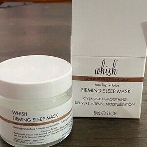 whish rose hip + lotus firming sleep mask new in box 2 fl oz